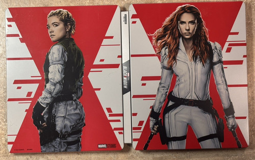 Marvel black widow steelbook - black,