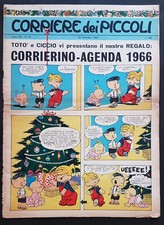 c3b) CORRIERE DEI PICCOLI 1965 n.  52  buono/ottimo con Soldatini Artiglieria