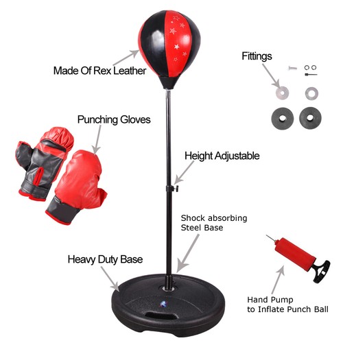 Set boxe junior bambini - junior, sacco