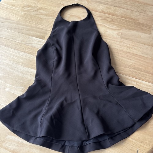 Zara nuovo nero halter - nuovo,