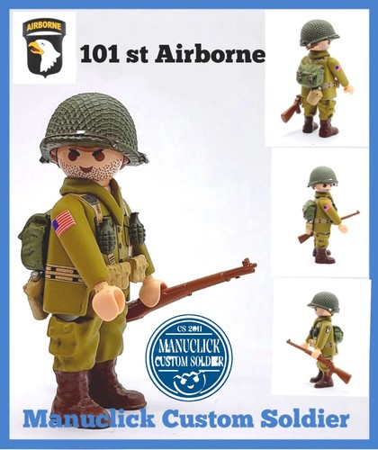 Playmobil custom ww2 soldado - custom,