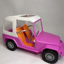 Barbie Mountain Bike Jeep -