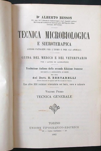 Tecnica microbiologica - tecnica, e