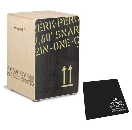 Percussione cp403 blk cajon - cajon, +