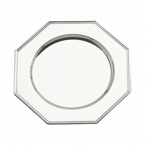 Sottopiatto argentato argento