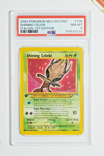 Pokemon psa shining celebi - pokemon,
