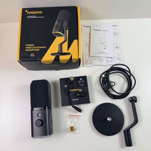 Maono pd100w microfono desktop - maono,