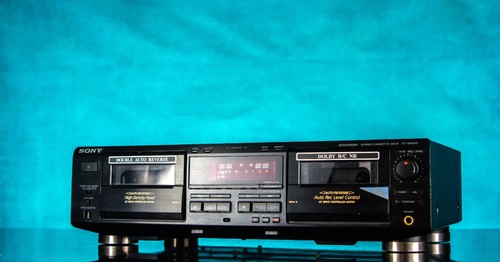 Sony we525 twin cassette - sony,