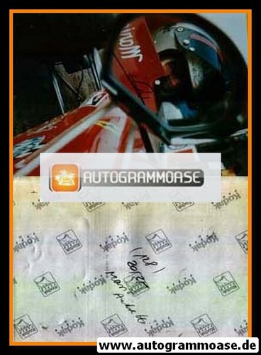 Autogramma formula mario - autogramma,