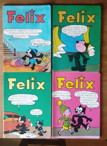 Quaderno gatto felix anni - quaderno,