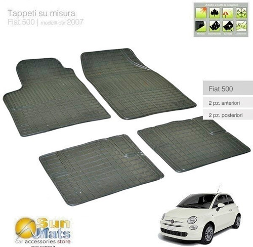 Tappeti misura fiat 500 - su, dal
