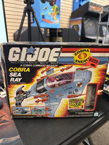 Joe 1987 cobra sea ray - gi, box