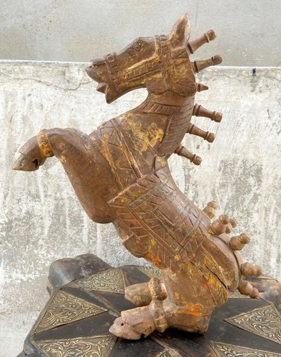 Raro cavallo legno vintage - raro,