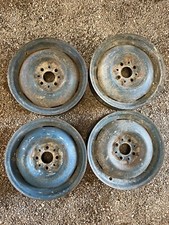 CERCHI RUOTA CERCHIONE FIAT 1100 103 1 SERIE - E - TV  ORIGINALE SET 4 PEZZI