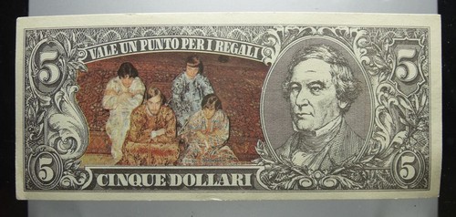 Banconota pubblicitaria edis - banconota,