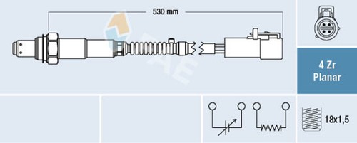 Sonda lambda sensore - , controllo