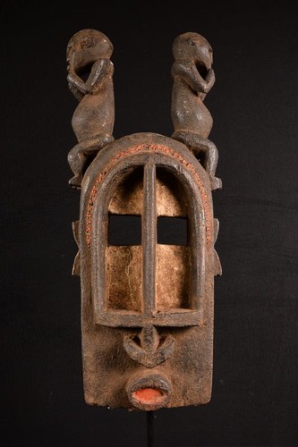Autentica maschera dogon - maschera,