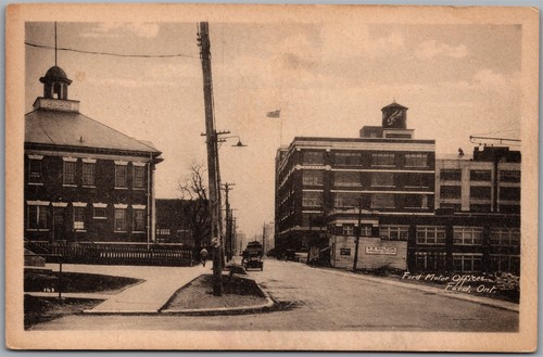 Postcard ford ontario - postcard,