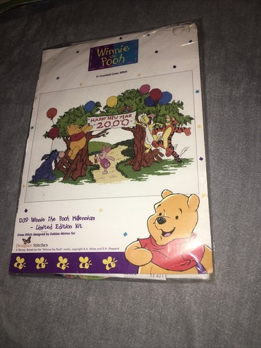 Kit punto croce winnie the - kit,