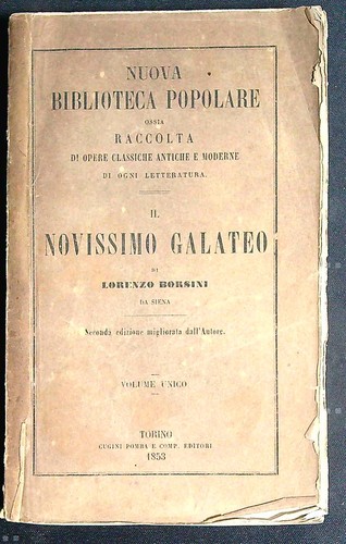 Novissimo galateo borsini - il,