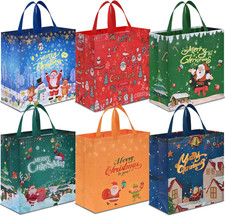 6Pcs Borsa Regalo Di Natale