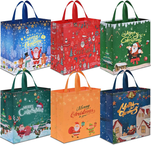 6pcs borsa regalo - di, natale