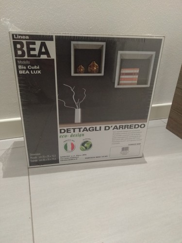 Set mensole cubo parete - 2, da