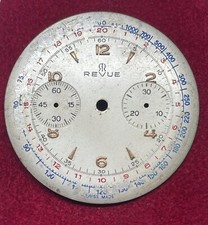 QUADRANTE REVUE SWISS MADE ARGENTO CRONOGRAFO