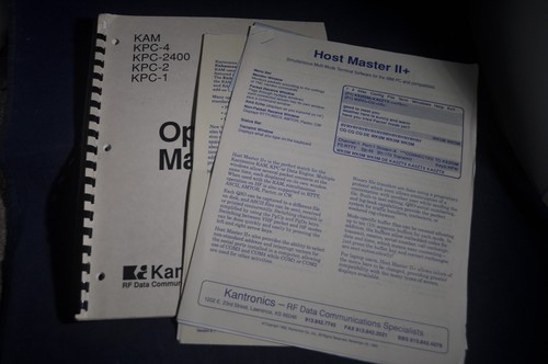 Manuale operativo kantronics - manuale,