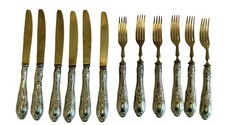 Set Servizio Da Dolce Manico