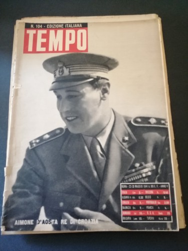 Rivista settimanale tempo 104 - rivista,