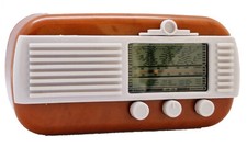 Radio da collezione riproduzione Watt WR 115 Italia 1952 AM FM idea regalo