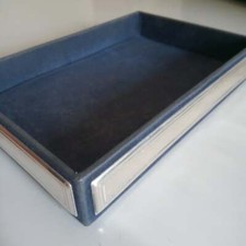 Vuotatasche velluto argento vuota tasche svuotatasche svuota portaoggetti porta 