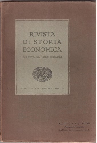 Rivista storia economica - rivista,