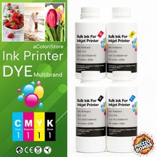 Ricarica inchiostro HP Epson Canon Brother kit per cartucce stampante 250ml X 4