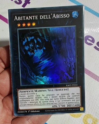 Abitante dell abisso - abitante,
