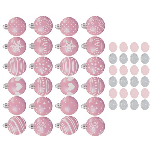 24pcs palline natale da - 24pcs, di