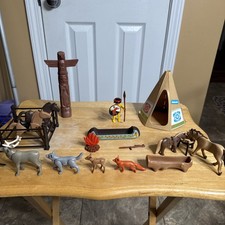 Playmobil vintage nativi