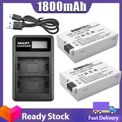 Batteria 2x1800mah lcd - batteria, +