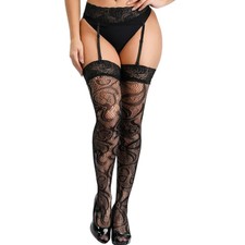Set Sexy Reggicalze Pizzo con