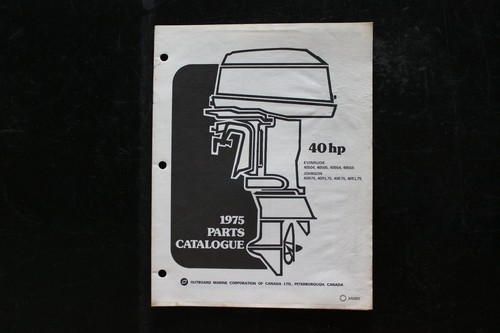 Manuale ricambi fuoribordo
