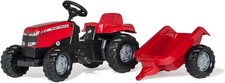 ROLLY TOYS S2601230 Trattore e rimorchio Massey Ferguson