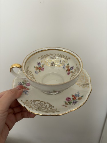 Tazza piattino vintage - tazza, e
