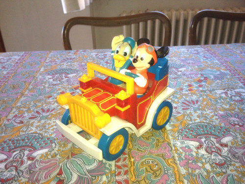 Auto topolino paperino disney - paperino,