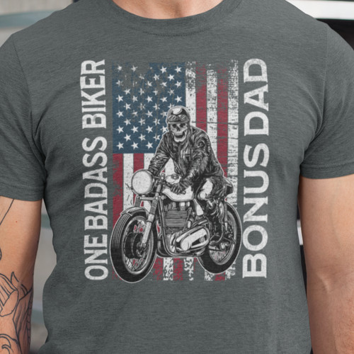Maglietta one badass - maglietta, biker