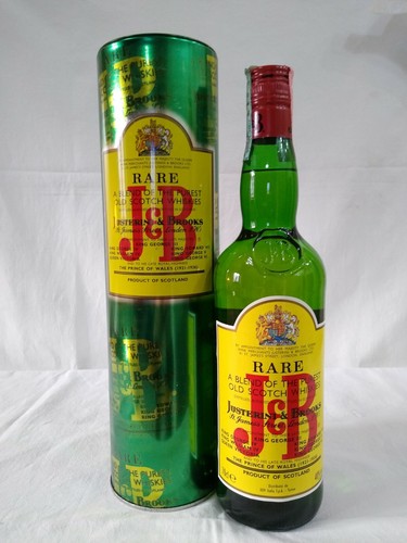 Rare scotch whisky liquor - j&b,