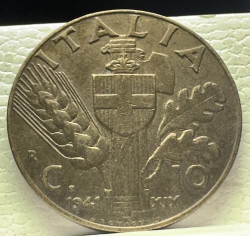 Moneta regno italia - d'italia, impero