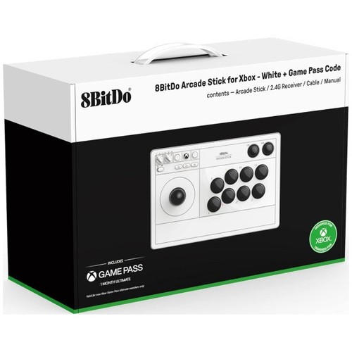 8bitdo chiavetta arcade bianca - 8bitdo,