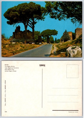 Cartolina antica roma - antica,