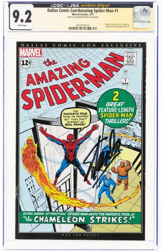 Cgc amazing spider man 1 - cgc, spider-man